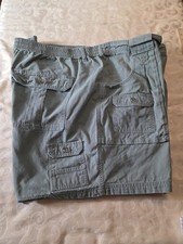 Red Head Mens Olive Green Cargo Shorts Size 54