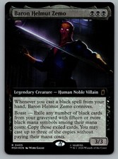 Baron Helmut Zemo (Extended Art) 405 Marvel Super Heroes Magic:  Foil NM