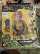 Teenage Mutant Ninja Turtles Infant 6-12  Halloween Jumper Costume 4 In 1