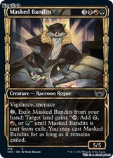 MTG Masked Bandits (Showcase) [SNC - 319] LP