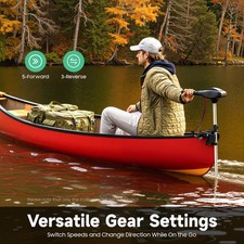 Thrust Electric Trolling Motor Saltwater Trolling Boat Motors for Kayak 12V/40lb