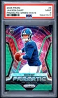 2025 PANINI PRIZM PRIZMATIC GREEN WAVE #6 JAXSON DART ROOKIE RC PSA 9