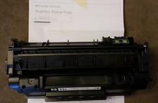 used Genuine OEM HP 53A Black Toner FOR HP M2727 P2104 P2015 **40% Remaining**