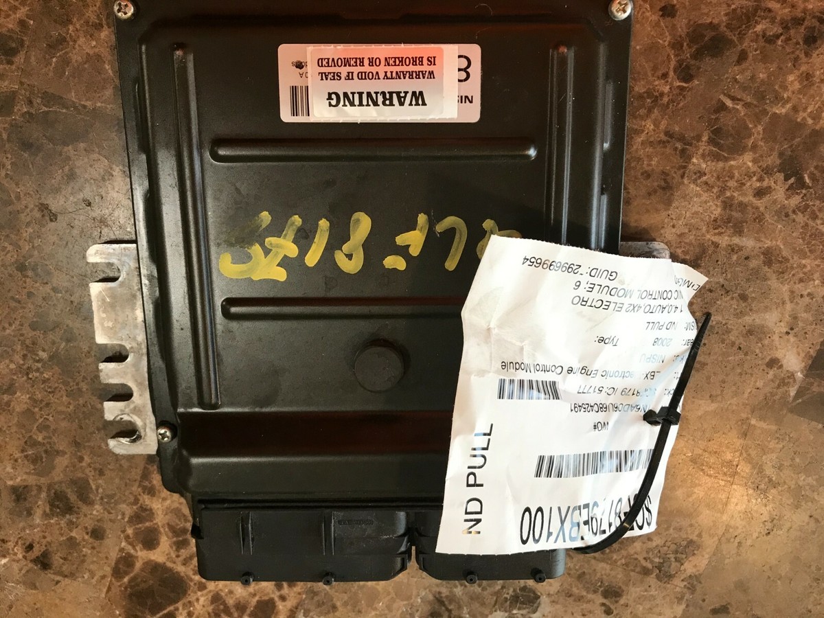 08 2008 NISSAN Frontier ECM PCM ECU Engine Control Module 23710