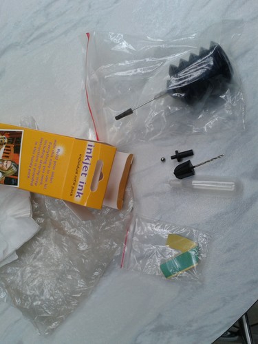 HP PRINTER REFILL KITS 10 PACKS BLACK INK BRAND NEW - Photo 7/11