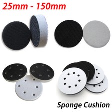 25mm-150mm Hook & Loop Sanding Disc Cushion Interface Pad Backing Sponge Cushion