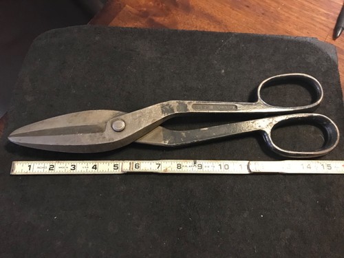 Vintage Wiss Tools 16" Blech-/Blechschere 6-1/2 High Carbon eingelegte Klingen