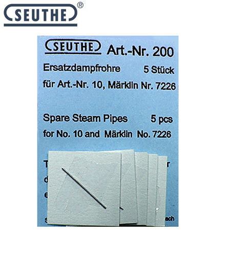 Tubos de vapor de repuesto Seuthe nº 200 para nº 10 y Märklin 7226 (5 unidades) NUEVO + EMBALAJE ORIGINAL  | Zustand: Neu