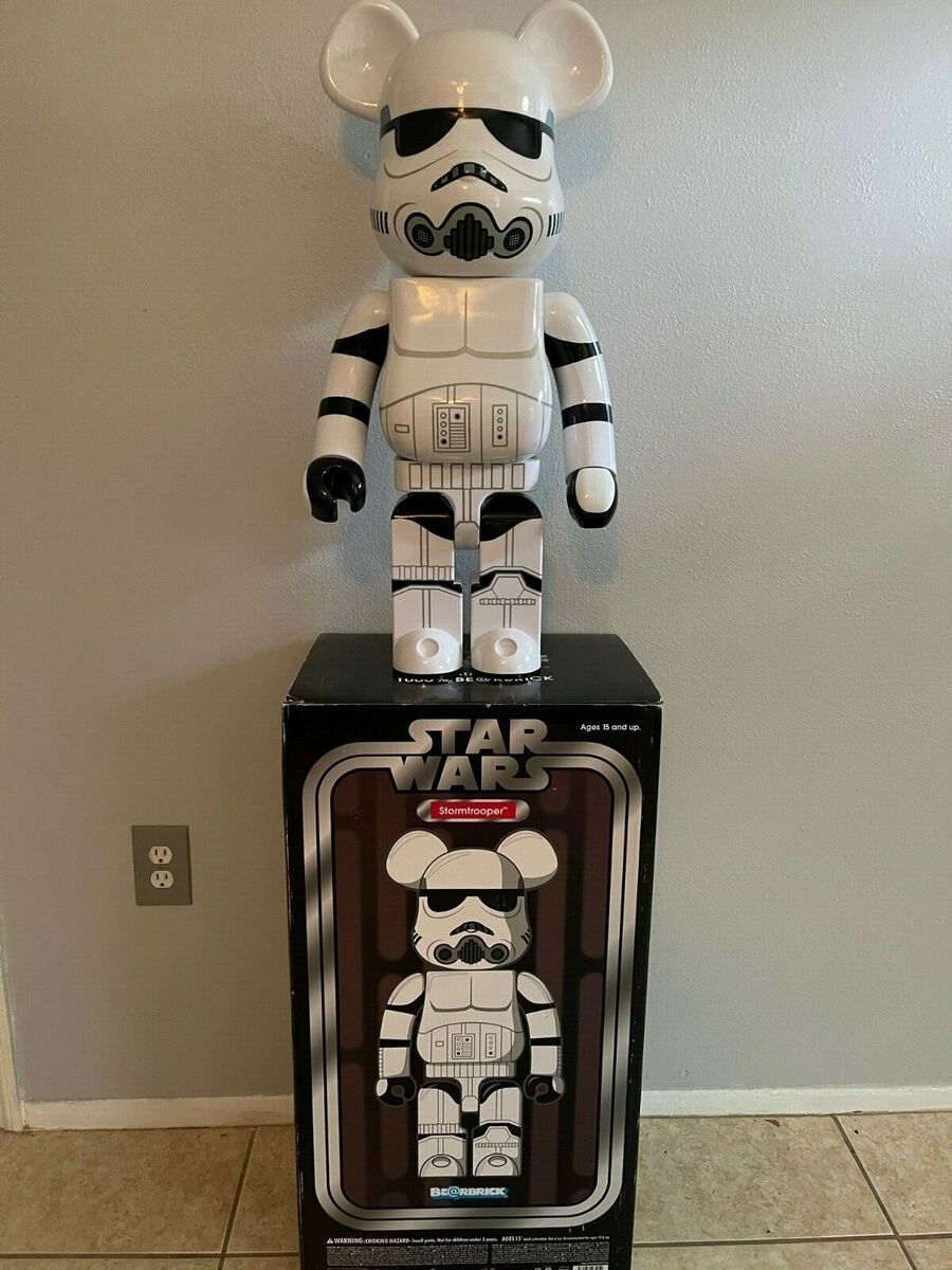 Star Wars Stormtrooper 1000% Be@rbrick Bearbrick **SHIPS Star Wars Stormtrooper 1000% Be@rbrick Bearbrick **SHIPS