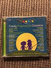 Billboard Presents: Family Friendship Classics RARE OOP KID RHINO PRINT CD 10TRX