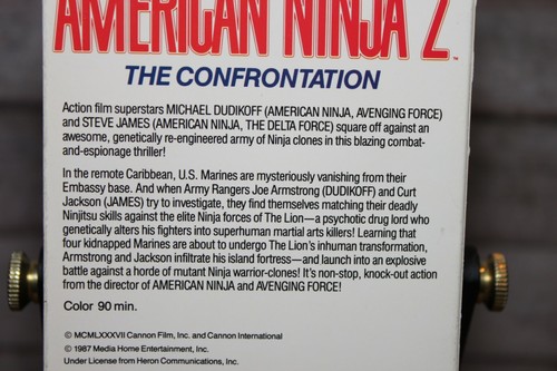 American Ninja 2 - The Confrontation (VHS, 1990) - Picture 9 of 10