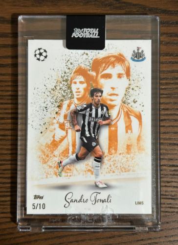 Sandro Tonali /10 ENCASED & SEALED Topps UCL 2023-24 Limited Edition LIM5 MINT+ - 第 1/3 張圖片