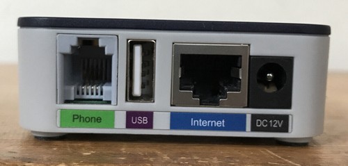 POUR PIECES Obihai OBi200 VOIP Google Voice Internet Phone Modem avec adaptateur secteur - Photo 6/10