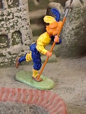 Elastolin 7 cm Fusser, Landsknecht mit Hellebarde Nr. 9