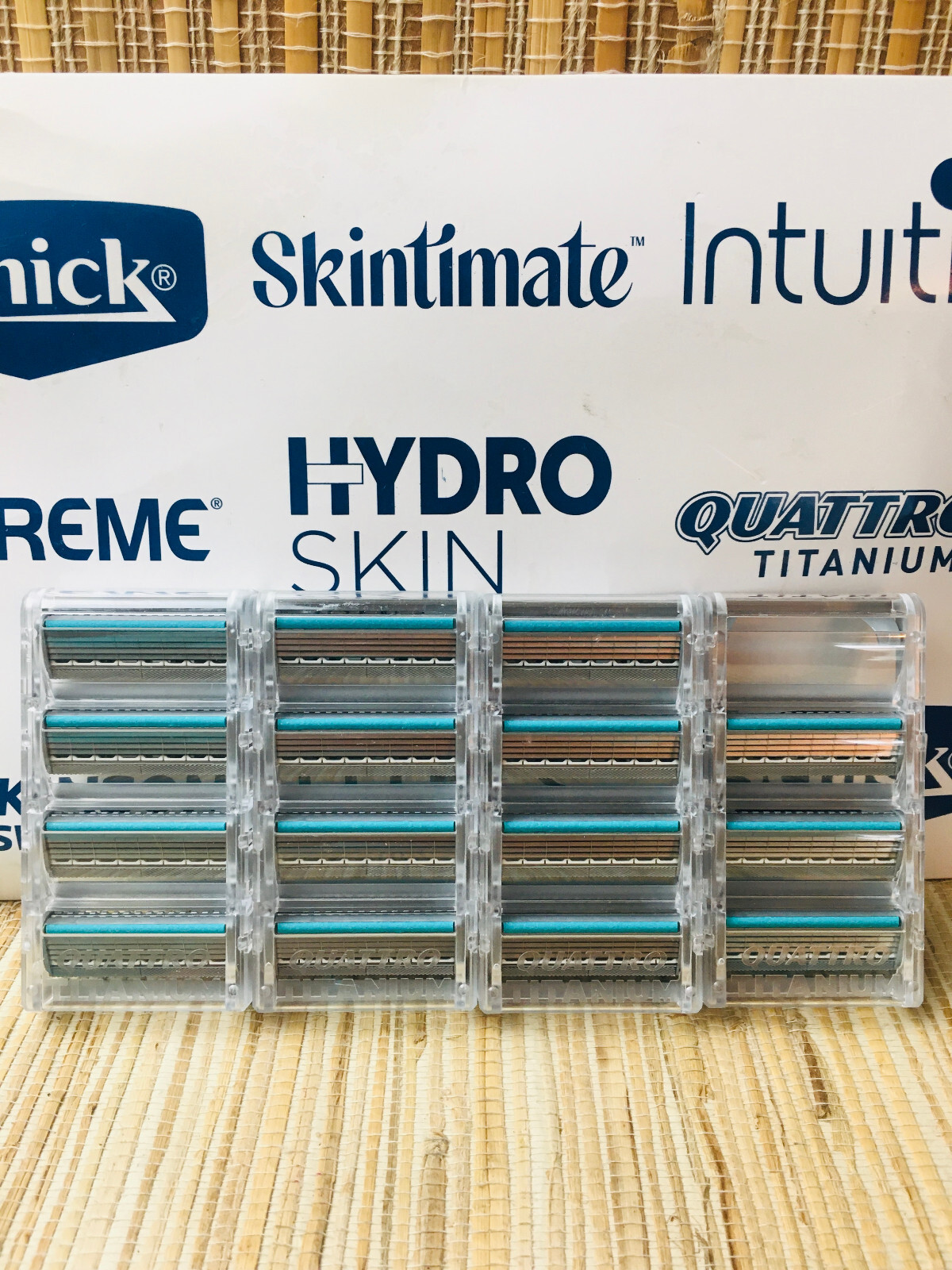 Schick Quattro Titanium Diamond Razor Blade Refills 15 Cartridges eBay