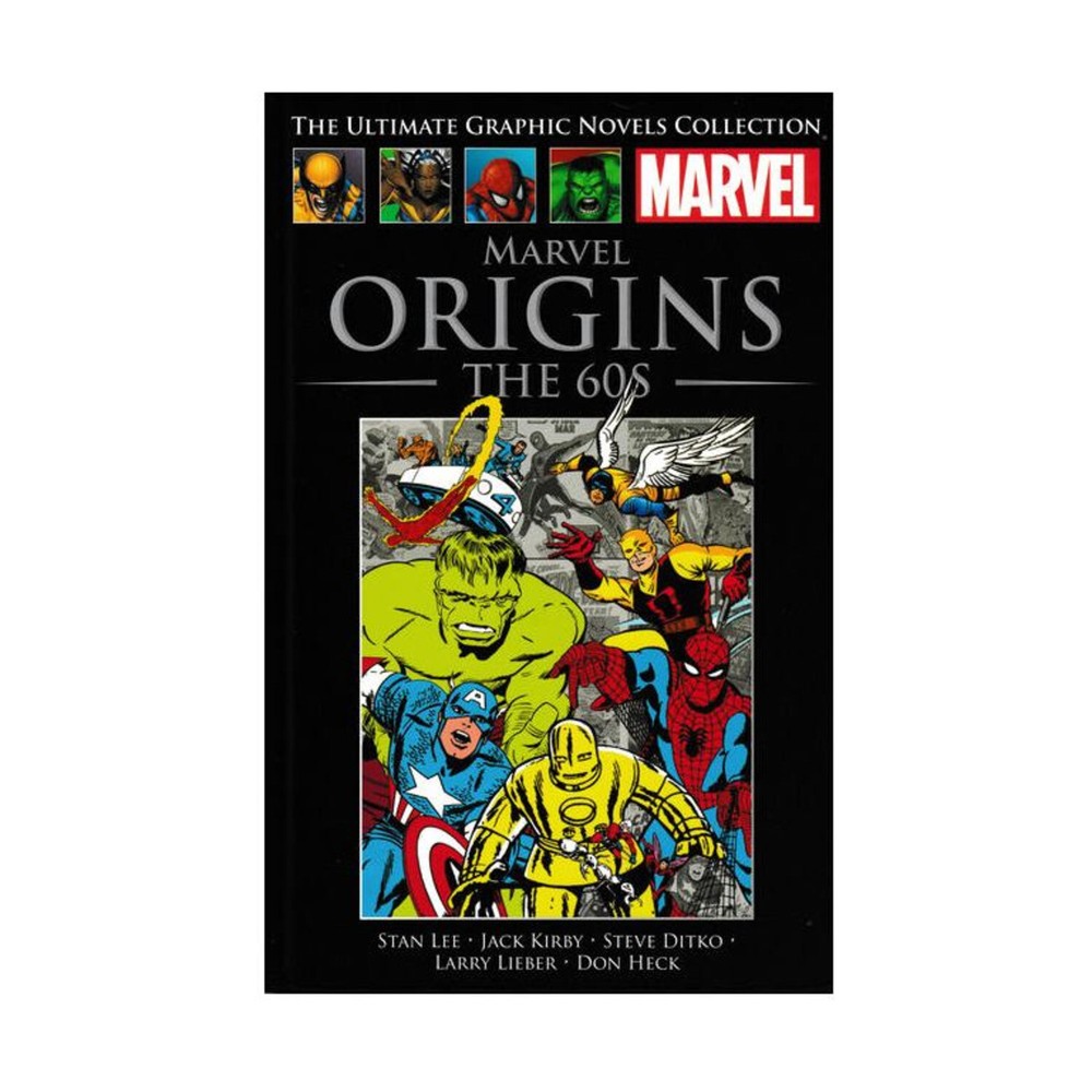 Hachette Ultimate Graphic Novels Classic I - Marvel Origins 60's VG+/EX