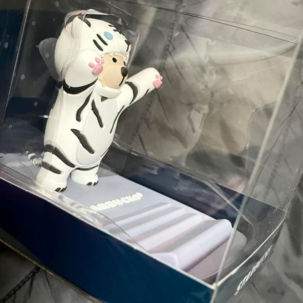 2022 Starbucks Korea Tiger Figure Stand Cell Phone Holder