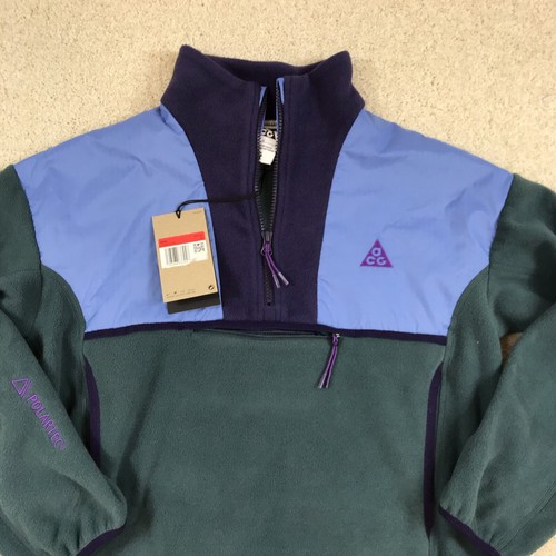 Nike ACG Kids Large Wolf Tree 1/4 Zip Sweater FD2872 328 - Picture 2 of 7