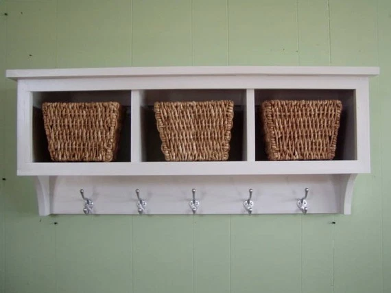 Wall mounted cubby storage deals