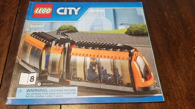 lego orange train