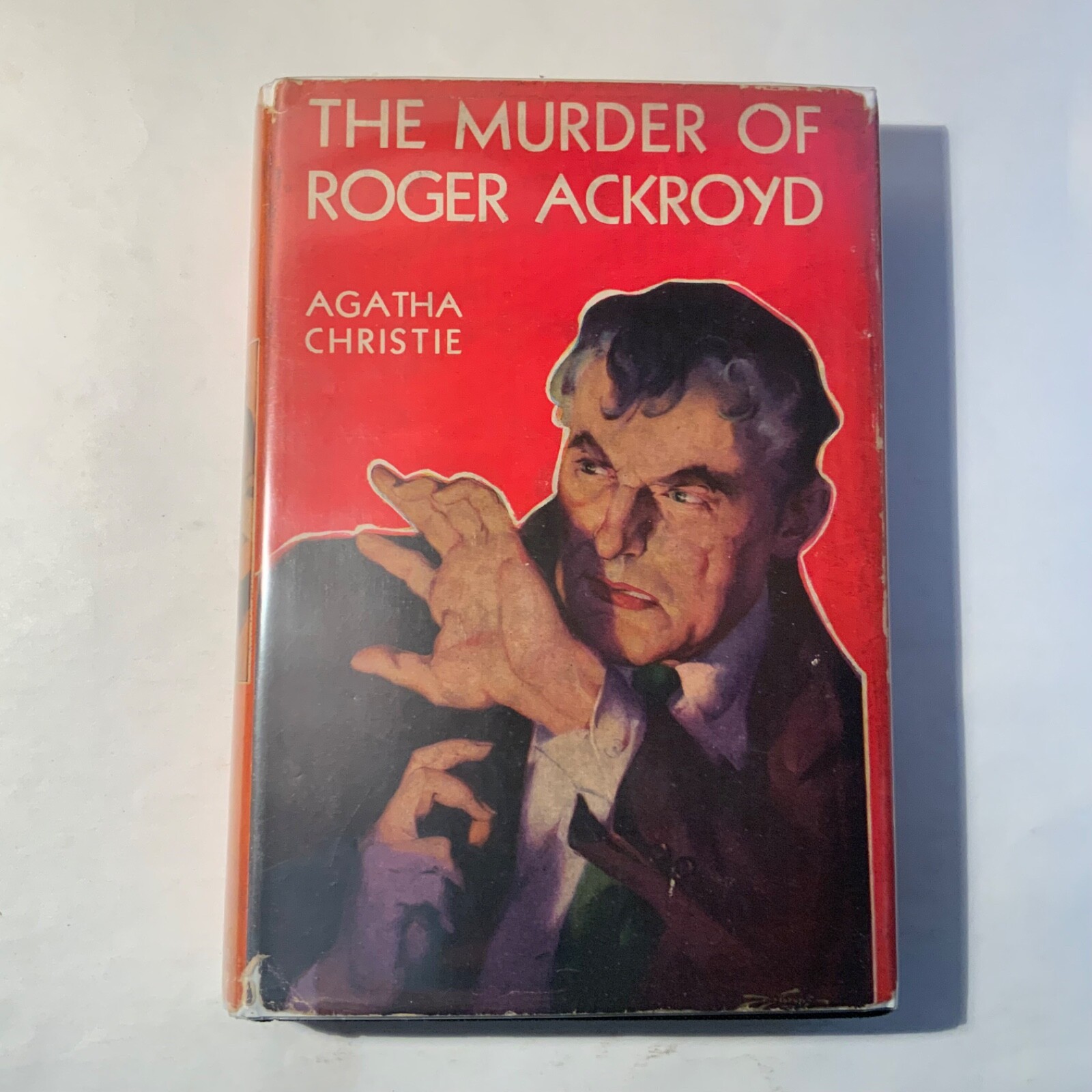 The Murder Of Roger Ackroyd 1941 Grosset & Dunlap, 2nd edition Very Good+/VG-VG+