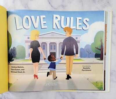 Love Rules : A Family's True Story of Adoption by Andrea Melvin (2022, Hardcover