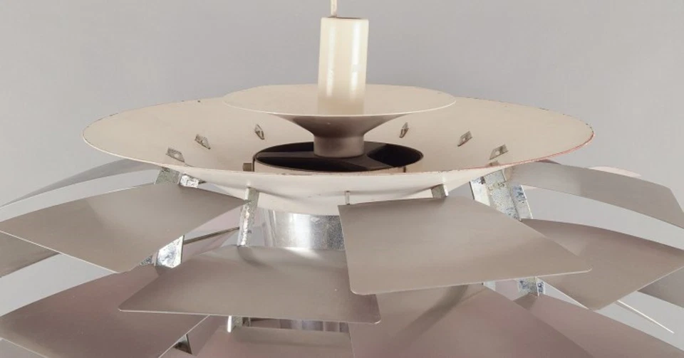 Poul Henningsen para Louis Poulsen. Colgante "Kogle" (Alcachofa PH). Años 70 Foto 3 de 4