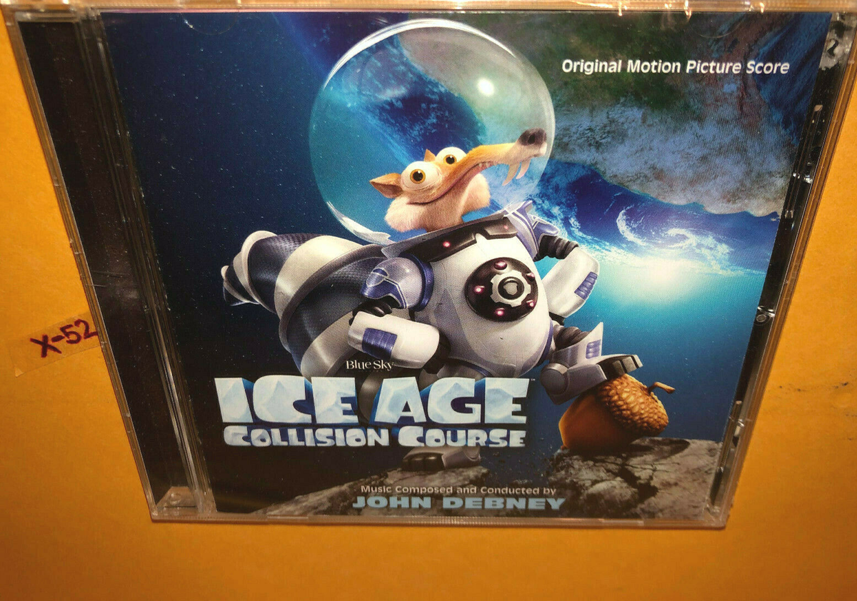 Ice Age 5 Collision Course CD soundtrack John Debney score blue
