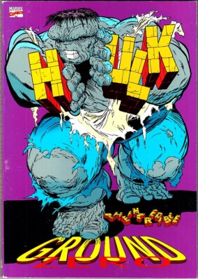 INCREDIBLE HULK: GROUND ZERO TPB Signed Todd McFarlane 1991 Reprints # 340-346