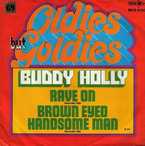 Buddy Holly Rave On / Brown-Eyed Handsome Man Single Vinyle 7" NEAR MINT - Photo 1/1