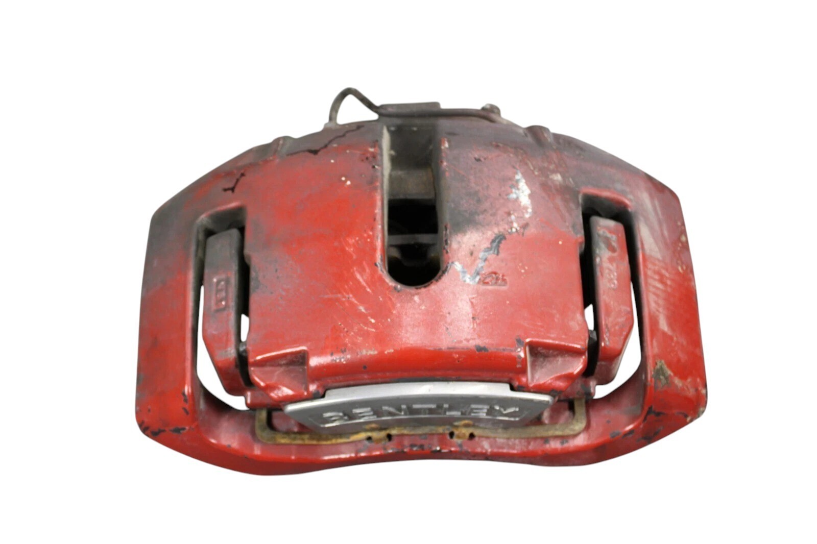 05-11 Bentley Continental Front Left & Right Side Brake Calipers Red OEM