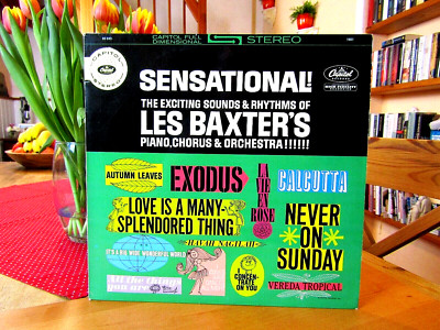 Les Baxter`s Piano, Chorus & Orchestra     ''Sensational!''     LP   Vinyl