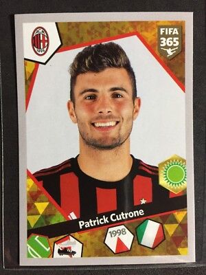 17 18 Panini Fifa 365 Patrick Cutrone Ac Milan Rookie Sticker Golden Boy 18 Ebay