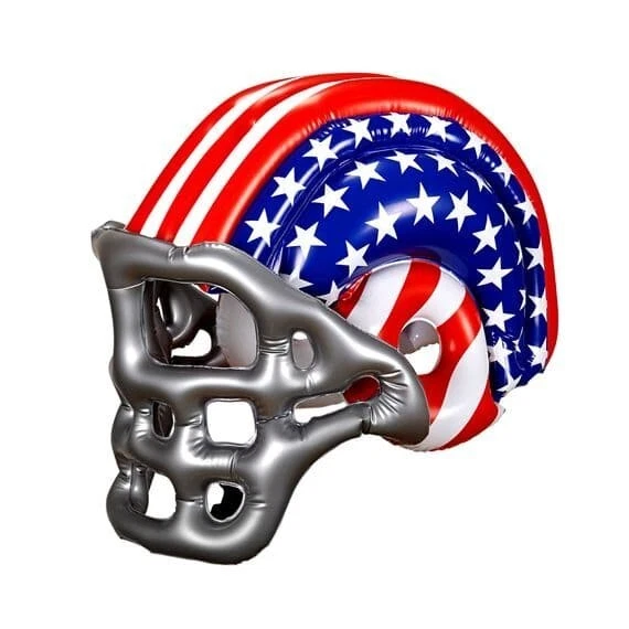 Adult Inflatable Stars Stripes American Football Helmet - Imagem 2 de 2