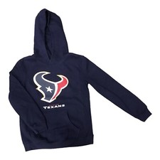 NFL Houston Texans Team Color Hoodie Sweatshirt Youth Size 