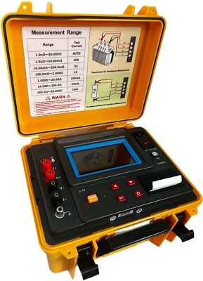 Transformer DC Winding Resistance Testing Machine with Built-in Printer 10A