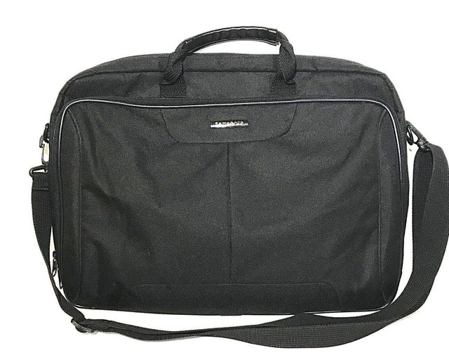 Samsonite Stylish Quality Padded Laptop Bag Women Man Sleeve Polyester