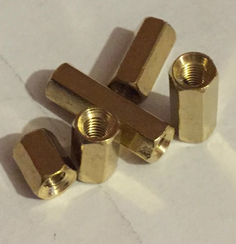 M3 6mm 8mm 10mm 12mm 15mm Hex Hexagonal Pillar Standoff Spacer Support PCB Brass - Picture 4 of 6