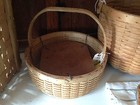 Antique B. G. HIGGINS Basket Pounded ASH Double Pie West Chesterfield MASS. — photo 10