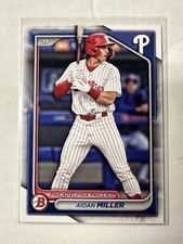 Aidan Miller RC 2024 Bowman Draft #BD115 Phillies Top Prospect