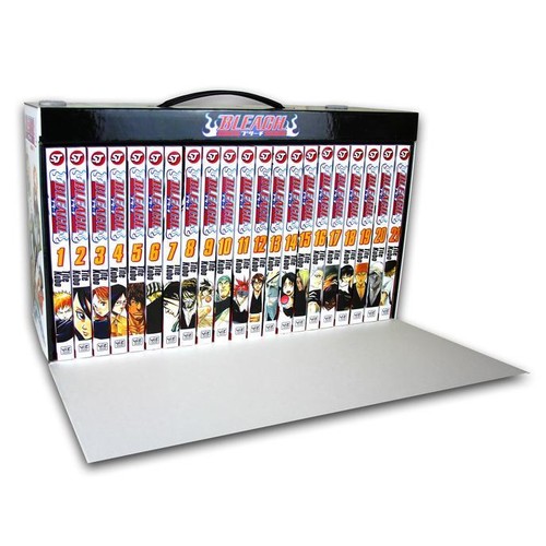 Bleach Box Set 1 Manga Volumes 1-21 Collection Pack, Double sided poster PB NEW - Bild 2 von 3