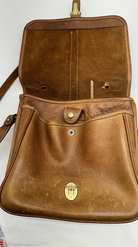 Vintage G.H. Bass & Co. Damen Umhängetasche Leder - Bild 6 von 10