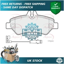 Fits VW Crafter 2006-2016 Mercedes Sprinter 2006- Brake Pads Set Rear Poppy #1