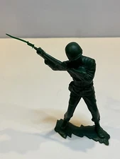 Vintage 1960's Marx US Army Man plastic figures 6" toy soldier military 1/12