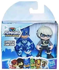 NEW Disney Junior PJ Masks Catboy & Luna Girl 2.5-Inch Mini Figure 2-Pack