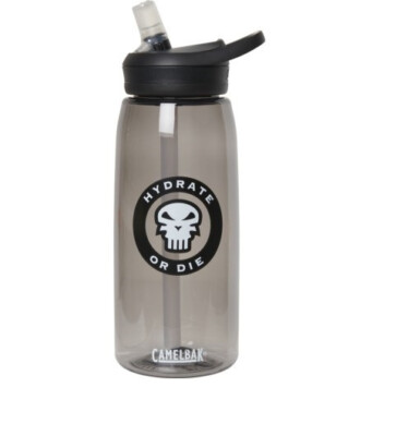 Camelbak CamelBak Eddy+ Water Bottle  32 oz Hydrate or Die Grey Charcoal New