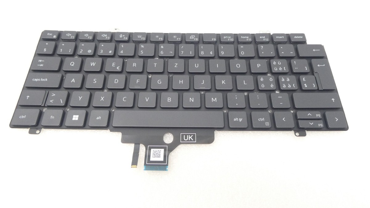 Dell Latitude 5420 5430 5440 7420 7430 7520 Swiss Backlit Keyboard