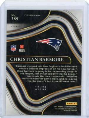 2021 Panini Select Field Level Tie-Dye Prizm #389 Christian