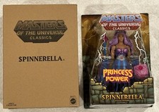 Princess of Power Masters of the Universe Spinnerella Action Figure unused MOTUC