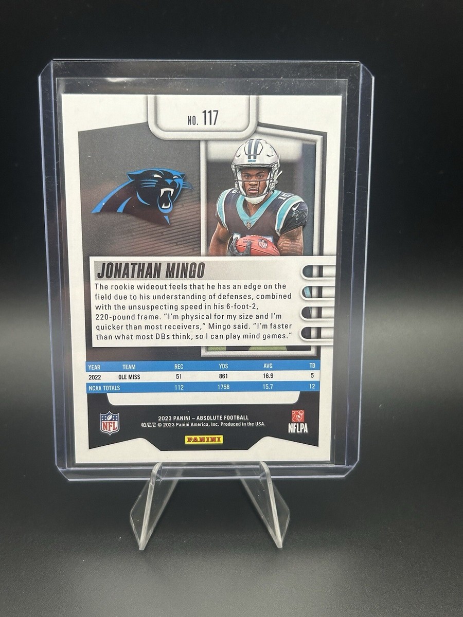 ミンゴページ 2023 Panini Select Suite Level Blue Prizm /99 Jonathan Mingo